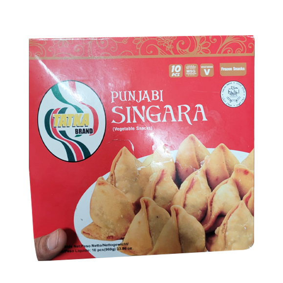 Tatka Punjabi Singara Vegetable Snacks - Sobji Singara Tatka - Tatka Punjabi Singara Gemüsesnacks
